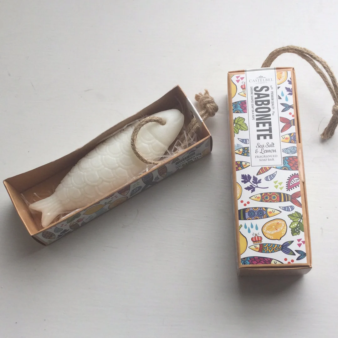 Sabonete Sardine Shaped Soap On A Rope - Image 2