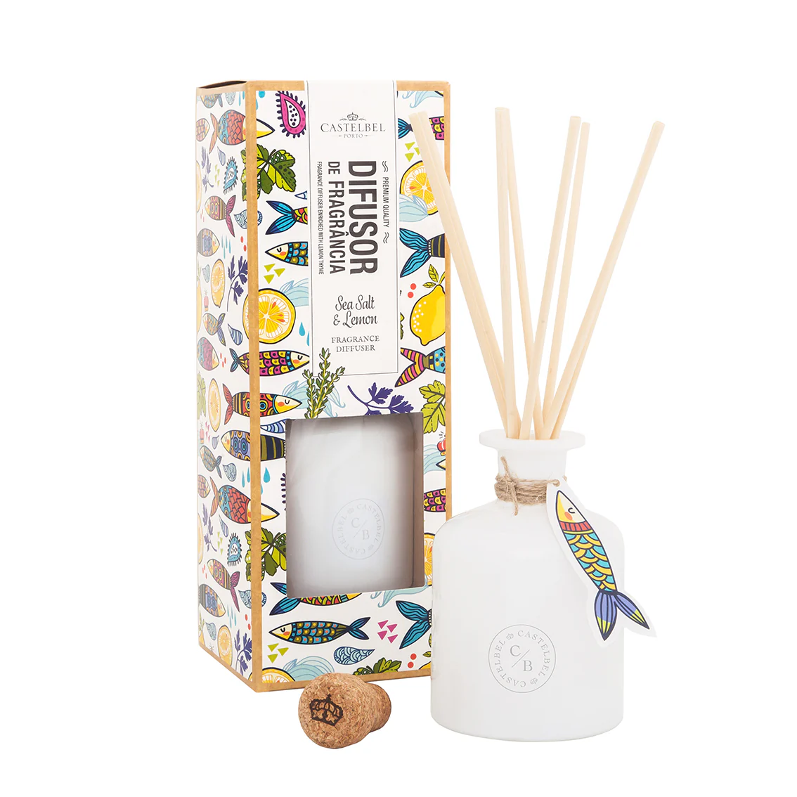 Sardine Sea salt & Lemon Reed Diffuser - Image 2