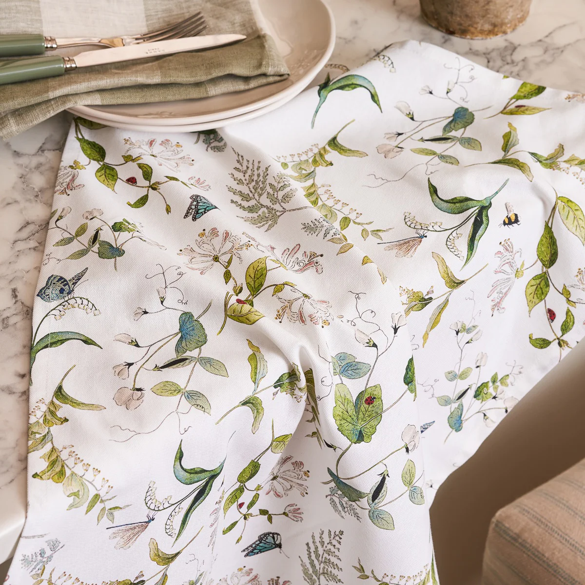 Sophie Allport Wild Floral Cotton Tea Towels