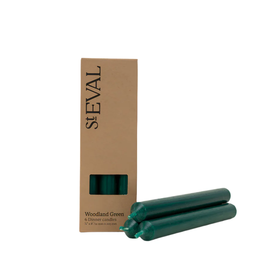 Coloured Dinner Candles Pack of Six (Unscented) - Image 12