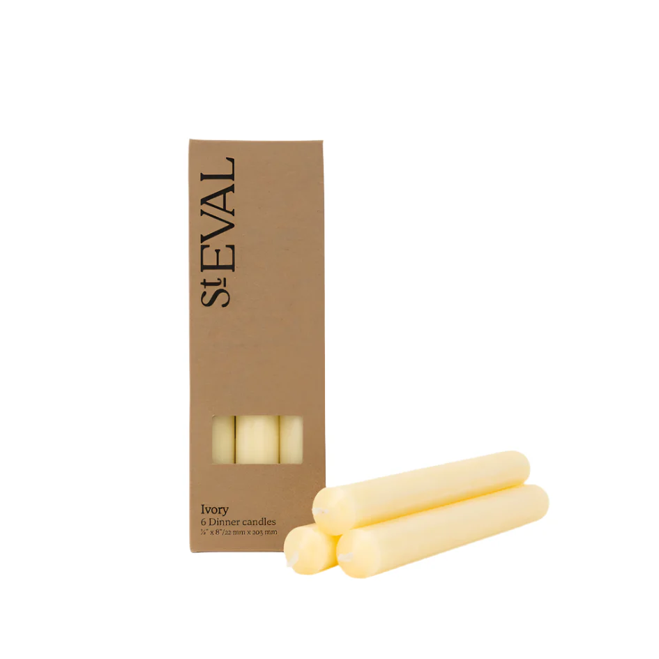 Coloured Dinner Candles Pack of Six (Unscented) - Image 7