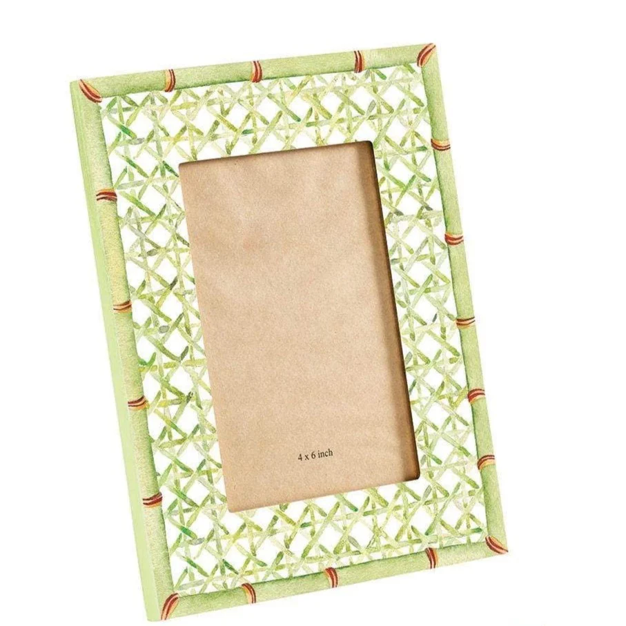 Trellis Lacquer Photo Frames - Image 2