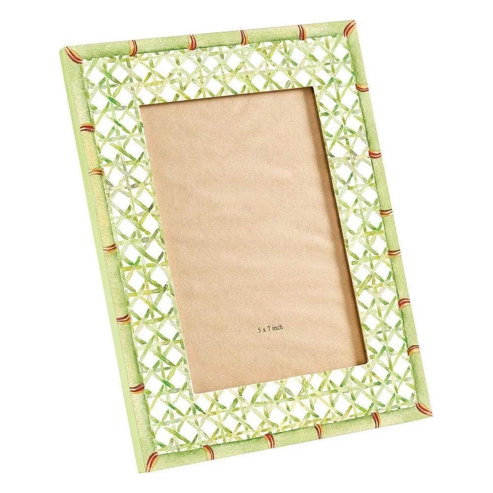 Trellis Lacquer Photo Frames - Image 3