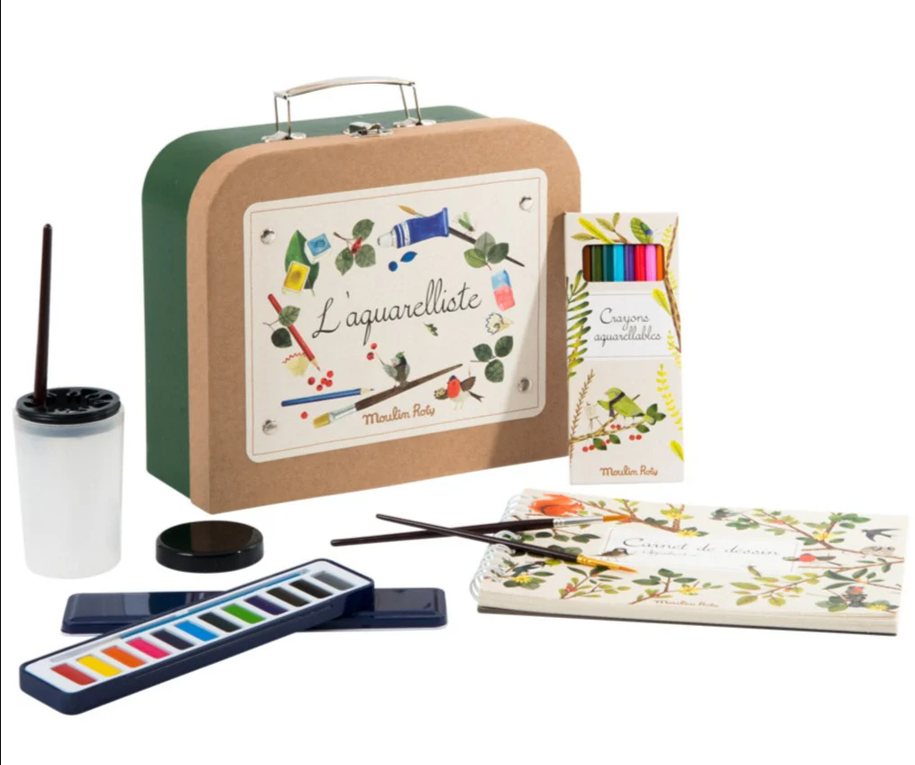 Watercolour Artist Case (l'aquarelliste) Le Jardin Du Moulin - Image 2