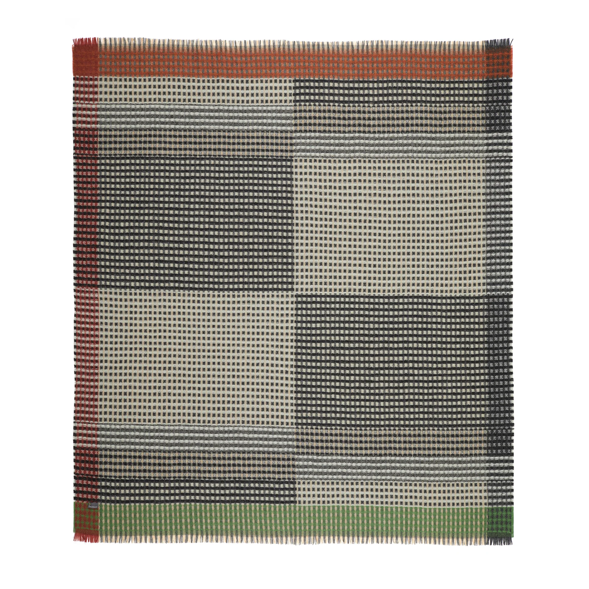 Whittington Mono Waffle Wool Throw - Image 6
