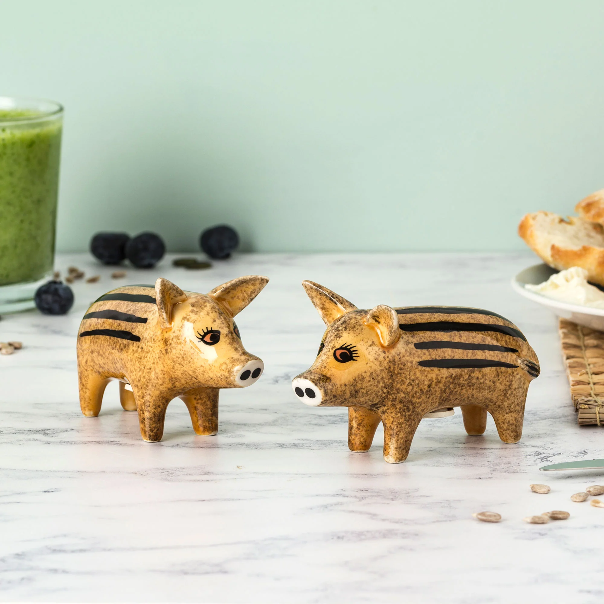 Wildlife Inspired Ceramic Salt & Pepper Sets - Image 10