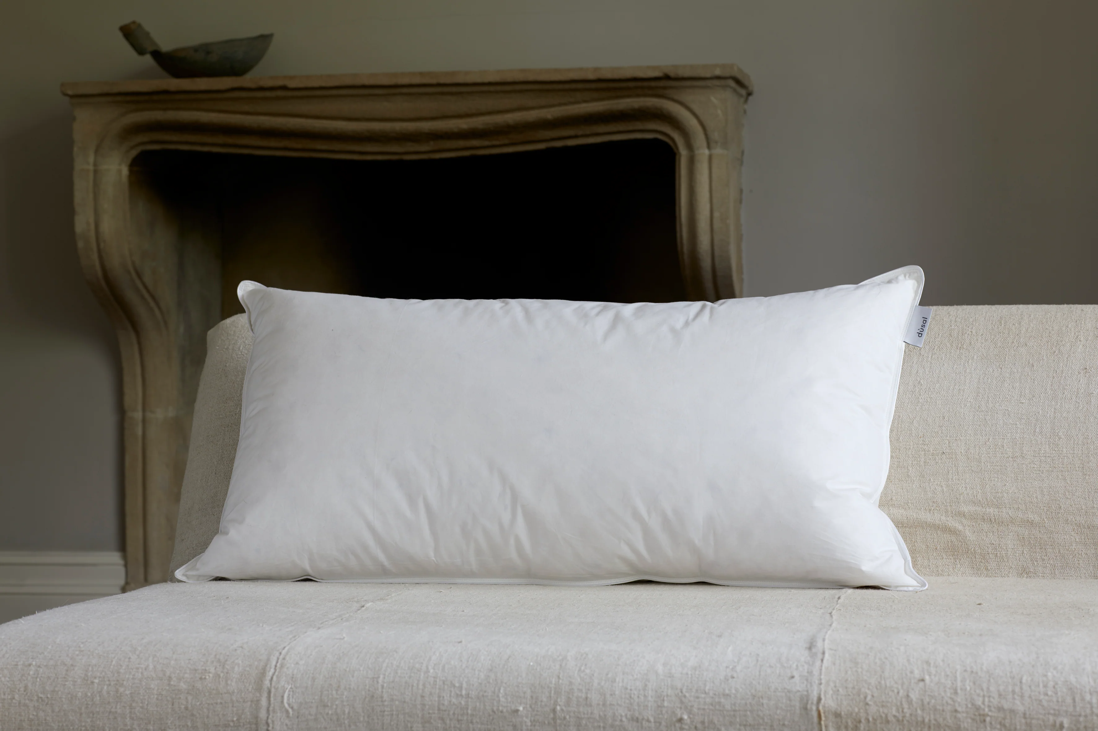 Woods Duck Feather Bolster Pillows - Image 5