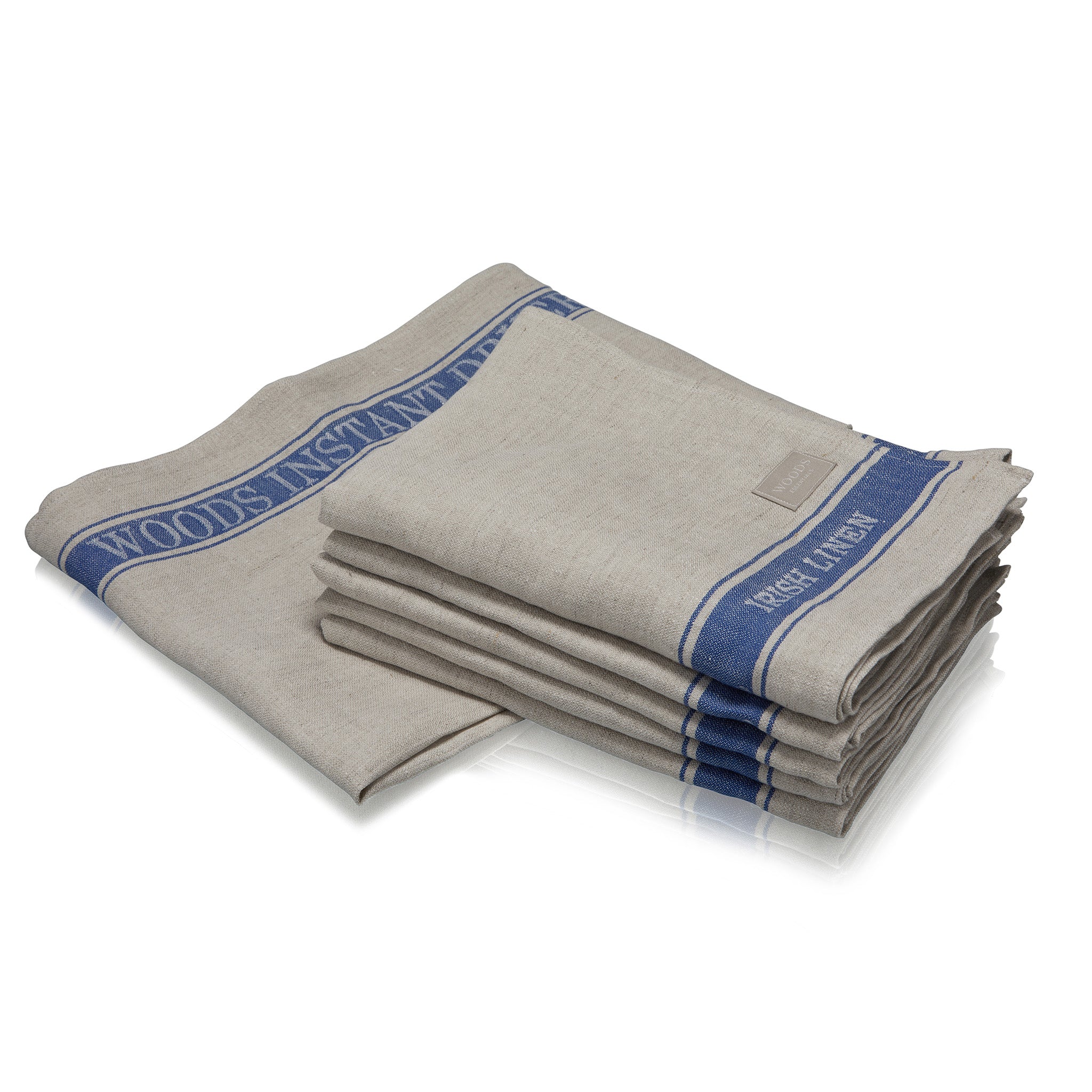 Woods Irish Linen Instant Dryer - Blue Stripe - Image 3