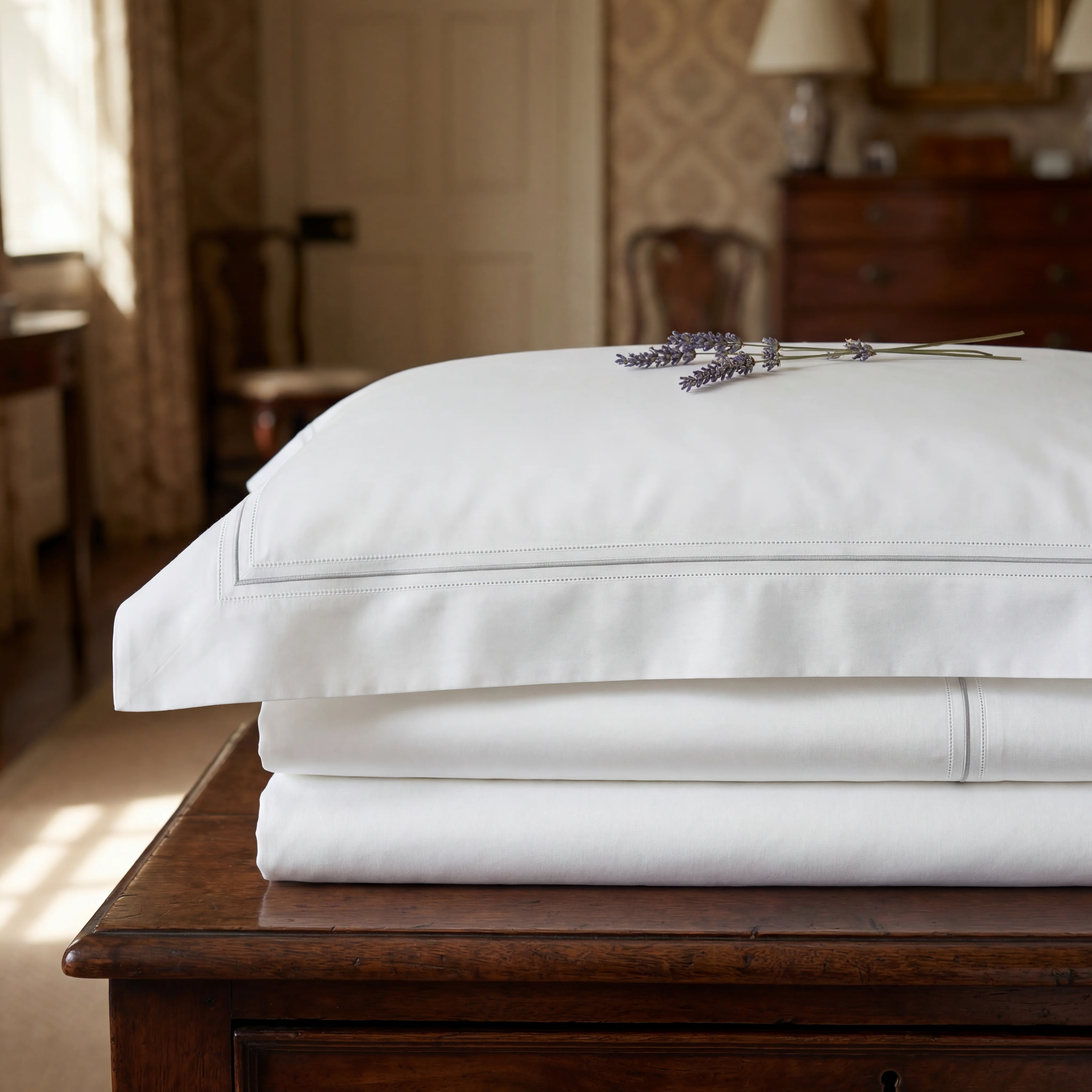 Woods Verona Egyptian Cotton Bed Linens - Image 3