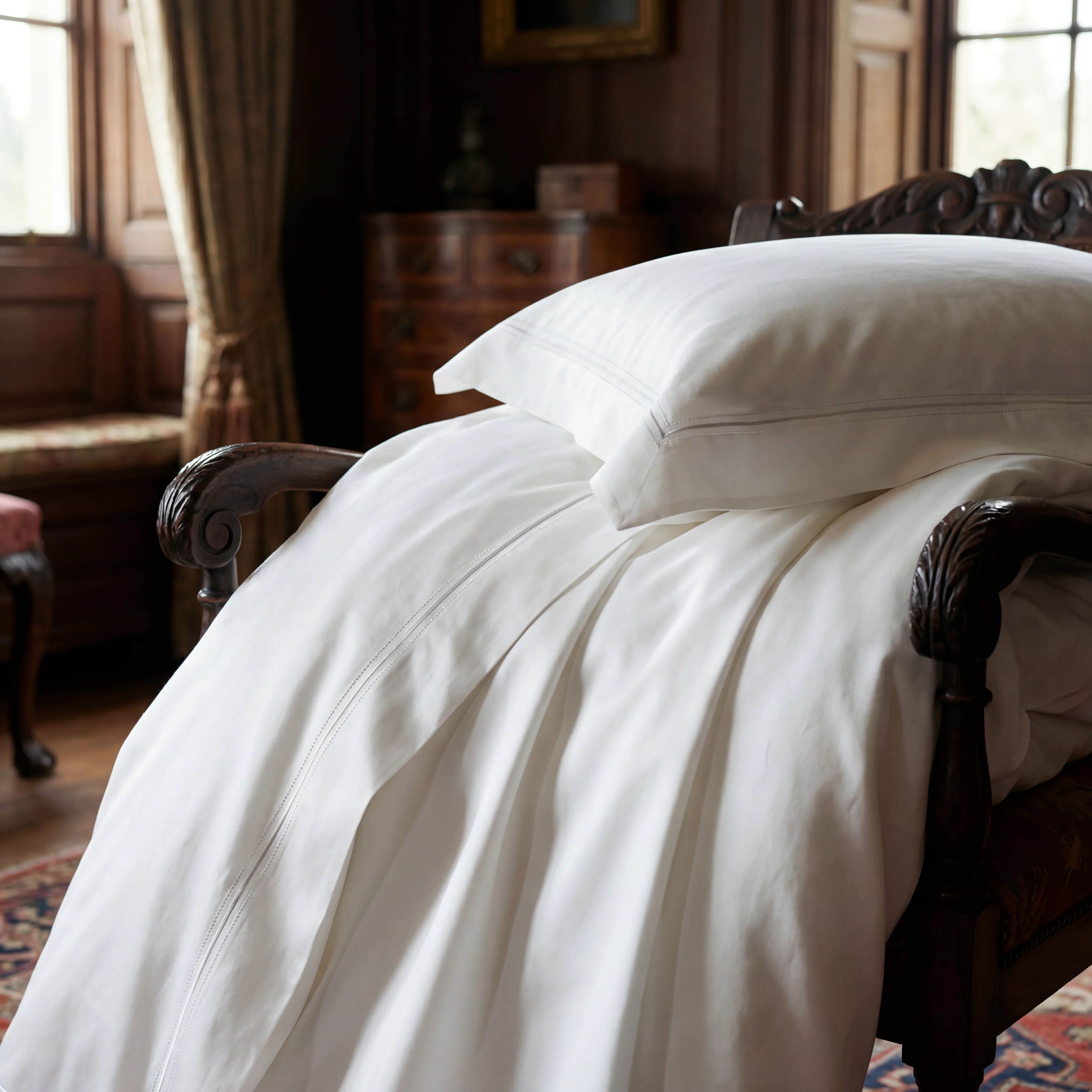 Woods Verona Egyptian Cotton Bed Linens - Image 4