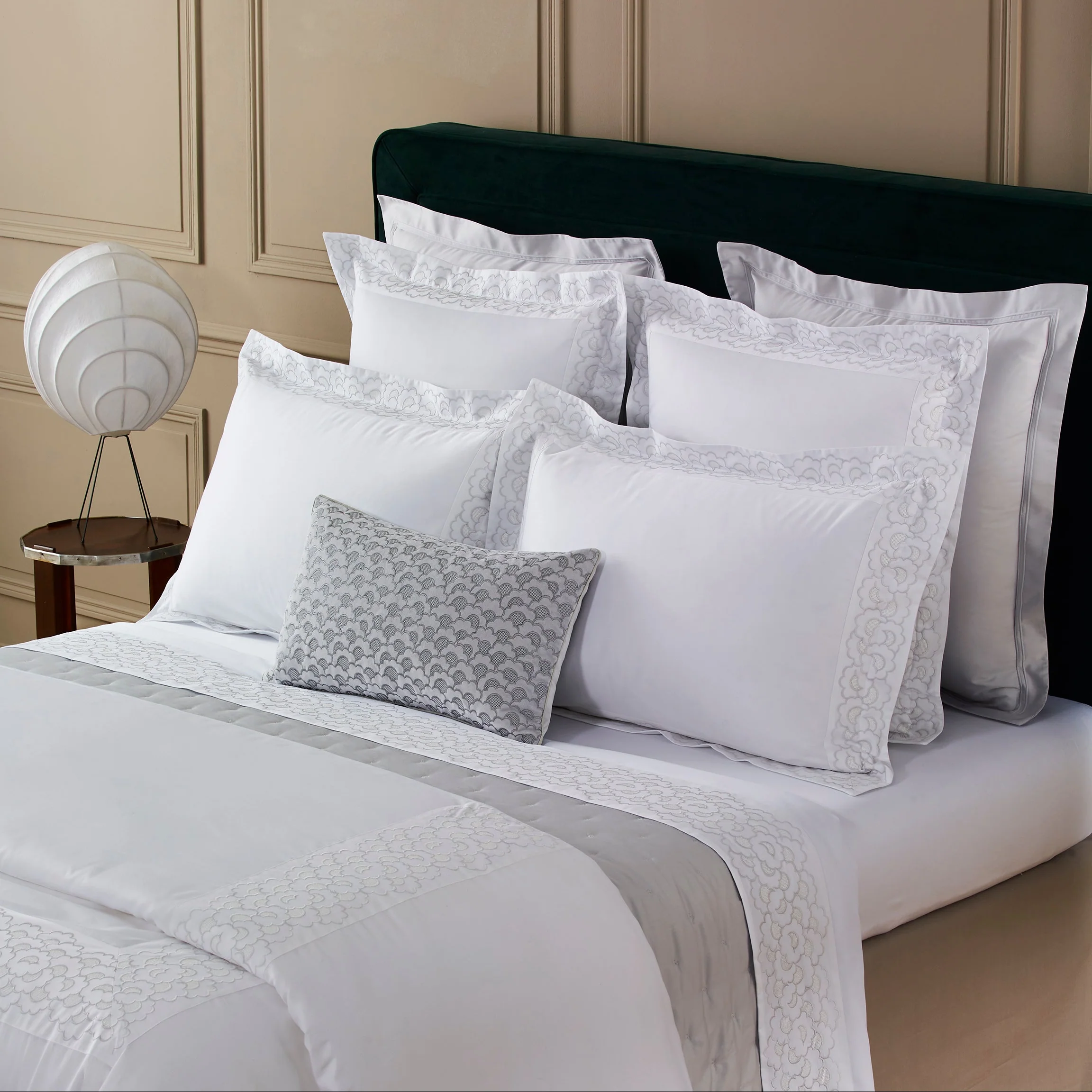 Yves Delorme Festons Cotton Bed Linen - Image 2