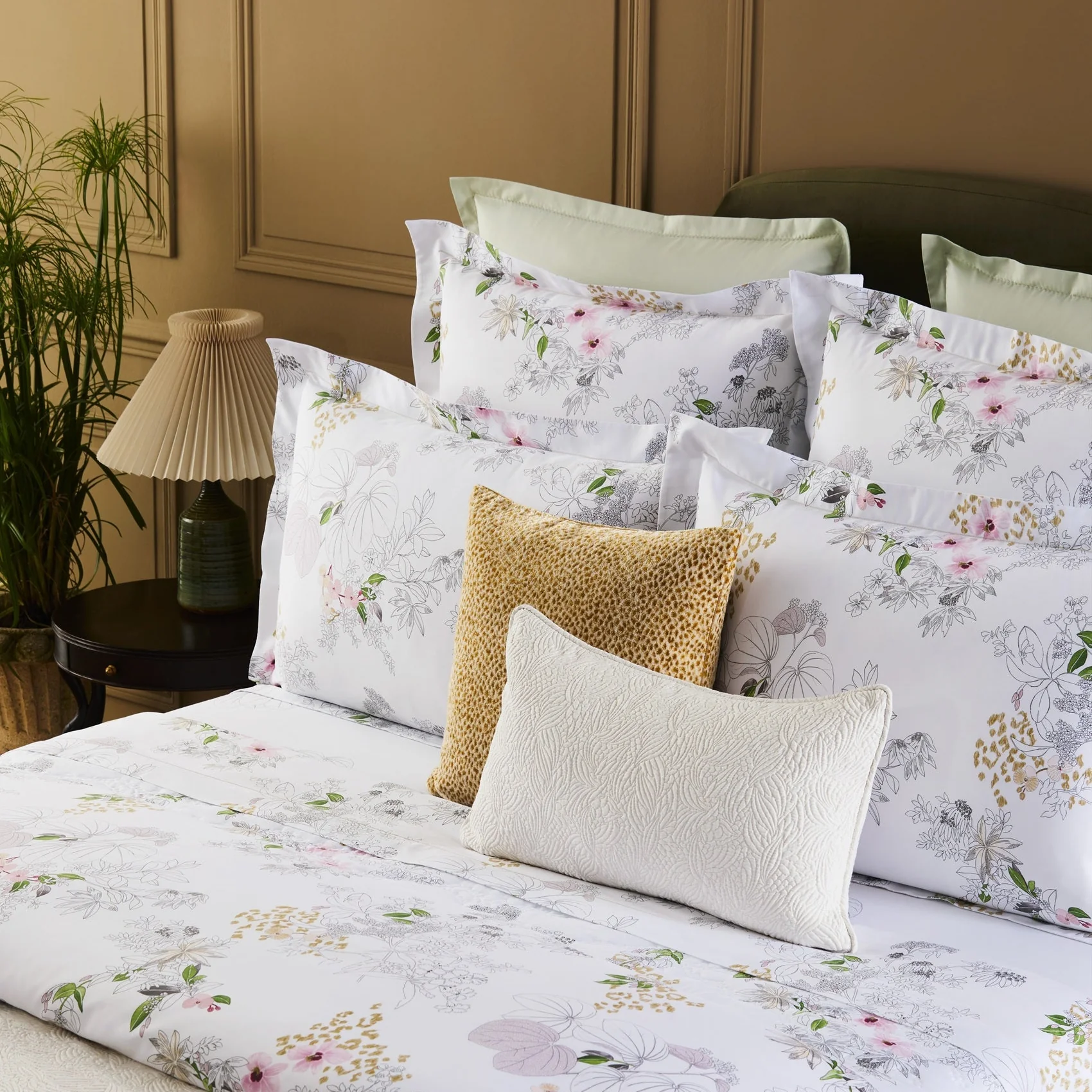 Yves Delorme Orchidee Cotton Bed Linen - Image 2