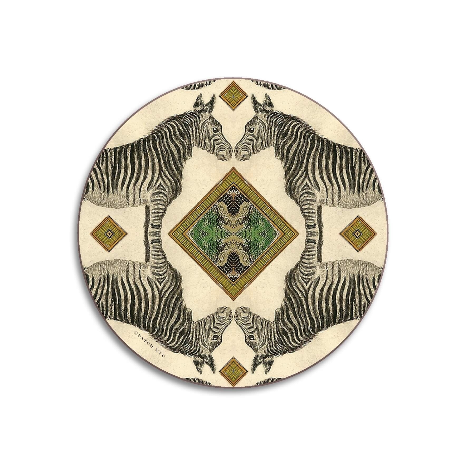 Zebras Design' Placemats and Coasters - Image 2